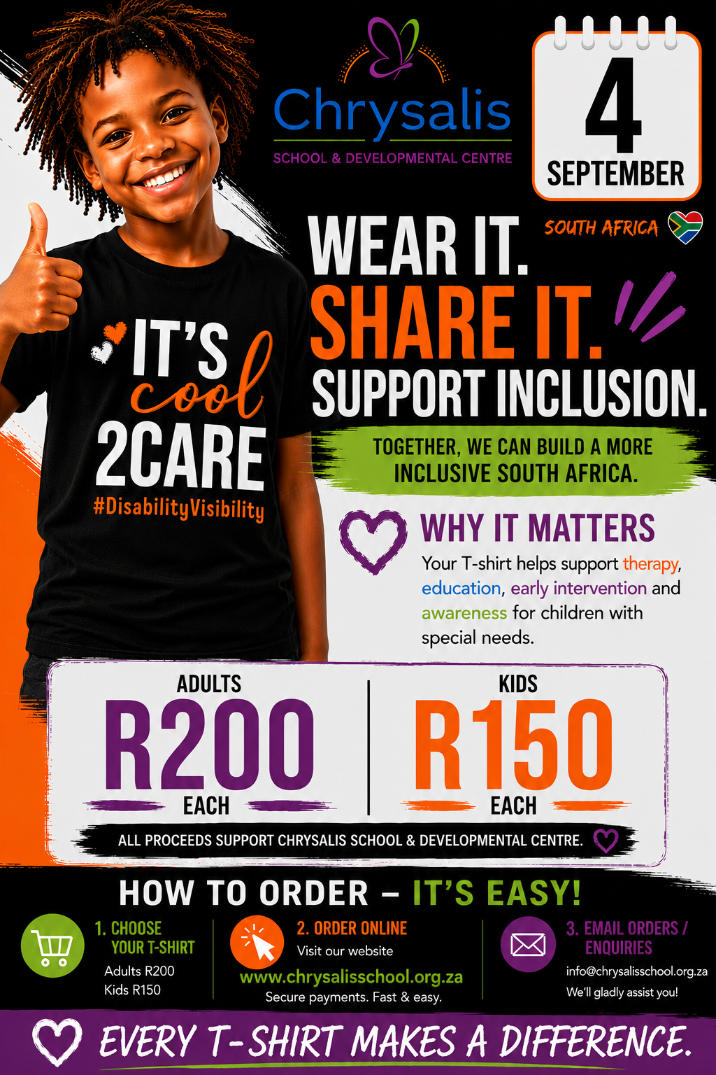 IT'S cool 2CARE T-shirts